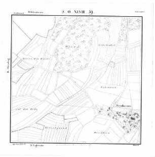 Kartenblatt SO XLVIII 59 Stand 1827