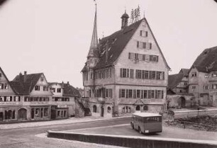 Bietigheim, Markt : Bietigheim. Markt mit Rathaus