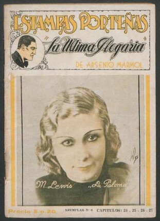 [Fotografía de] Mary Lewis - "La Paloma"
