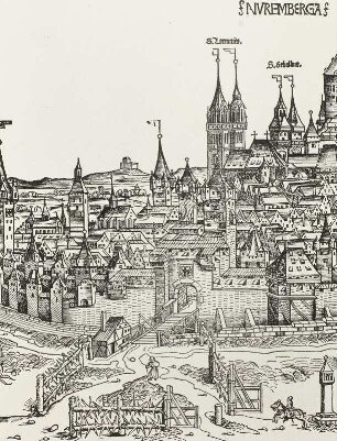 Nürnberg, Teilansicht