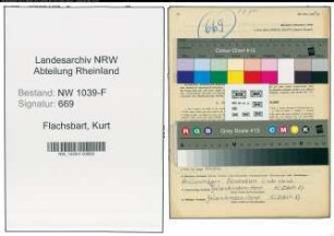 Entnazifizierung Kurt Flachsbart , geb. 29.10.1912 (Dentistassistent)