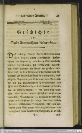 Geschichte der Nord-Americanischen Indenpendenz