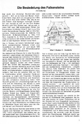 Die Besiedlung des Falkensteins : (Fortsetzung)