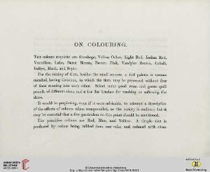 On Colouring