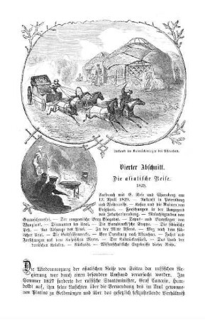 Vierter Abschnitt. Die asiatische Reise. 1829