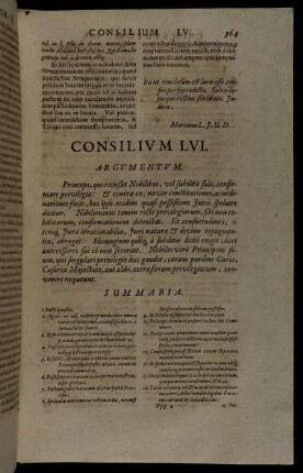 Consilium LVI.