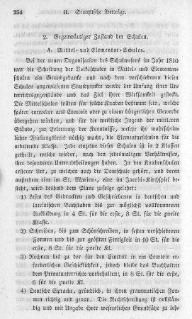 A. Mittel- und Elementar-Schulen.