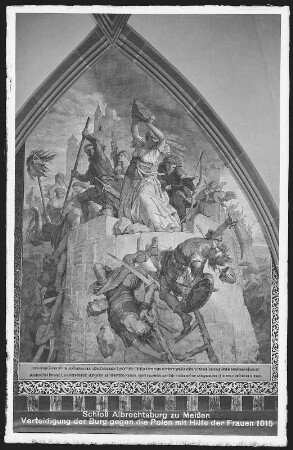 Meißen. Albrechtsburg, Belagerung durch die Polen