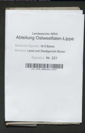Erblasser: Funk, Elisabeth, geb. Kleinhans: