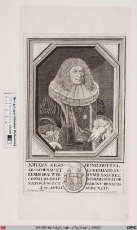 Bildnis Johann Sigismund Muffel (von Eschenau)