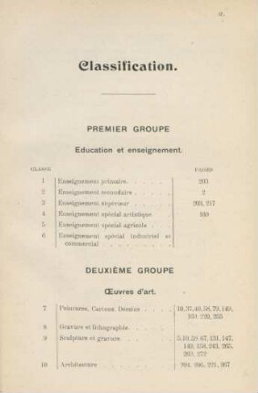 Classification