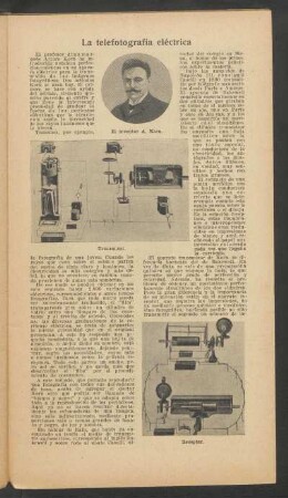 La telefotografía eléctrica