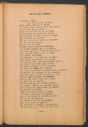 Fruta del tiempo