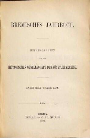 Die Bremische Kirchenordnung von 1534