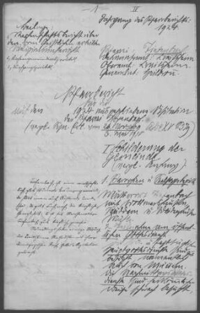 Tiefenbach: Pfarrbericht 1924