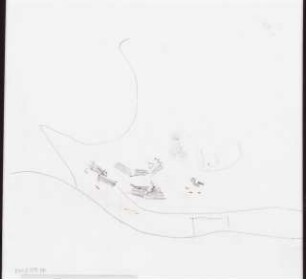 Botanischer Garten Diomedes der Universität Athen: Lageplan