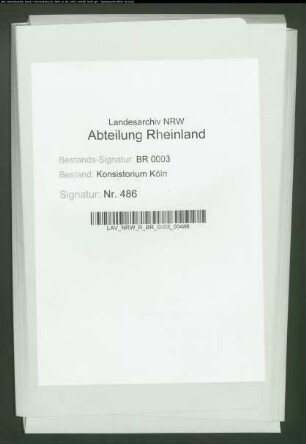 Lohnabrechnungen der Kopisten