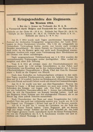 A. Im Westen 1914