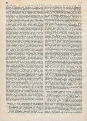 43-44 [Rezension] Scharling, H., Indbydelsesskrift til Kjöbenhavns Universitets Aarsfest til Erindring om Kirkens Reformation