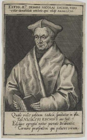 Bildnis des Nicolai Eschius