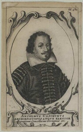 Bildnis des Anselm Casimir Wamboldt von Umbstatt, Erzbischof von Mainz