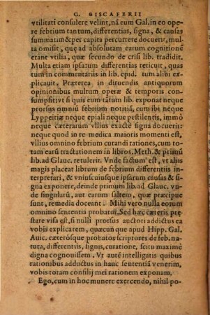 De febrium natura