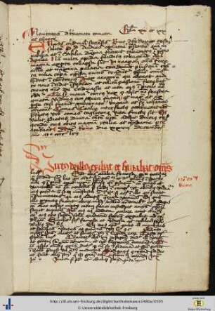 [11r] (28.XII.1457) Brief von Papst Pius II. an Kaiser Friedrich III.