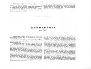 Rodersdorf, untern Theils