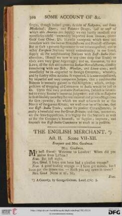 The English Merchant