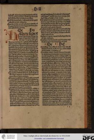 Habere signat diversimode prout suum proprium signatum vel signatum aliud quodvis medium signare declarat...