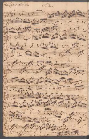Inventionen; cemb; A-Dur; BWV 783