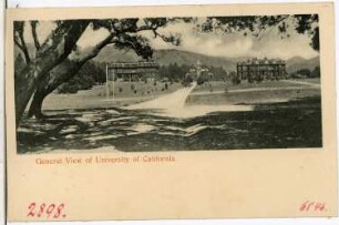 Kalifornien. General View of University of California