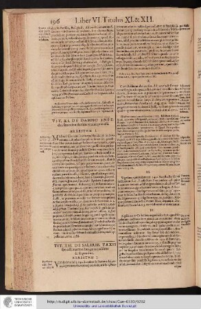Liber VI. Titulus XII.