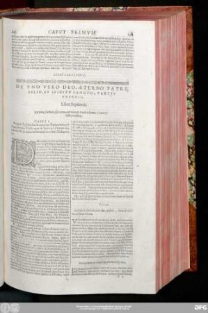 Liber Septimus. Spiritum sanctum, esse verum, aeternumque Deum Iehovam à Patre & Filio procedente