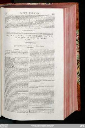Liber Septimus. Spiritum sanctum, esse verum, aeternumque Deum Iehovam à Patre & Filio procedente