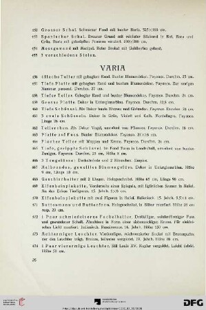 Varia (Nr. 456-489)
