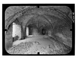 Brandenburg an der Havel. Dominikanerkloster St. Pauli (Ruine). Innenansicht