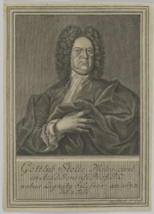 Bildnis des Gottlieb Stolle
