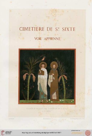 Cimetière de St. Sixte voie appienne