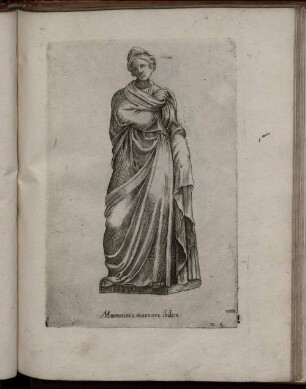 XXV. Mnemosine e marmore ibidem.