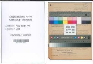 Entnazifizierung Heinrich Boecker , geb. 03.12.1888 (Gemeindevertreter)