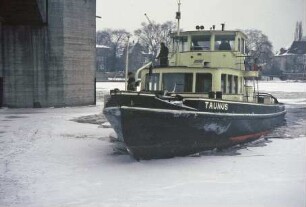 Eiswinter 1963 am Main