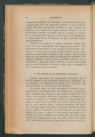 5. Las ventajas de la orientación profesional