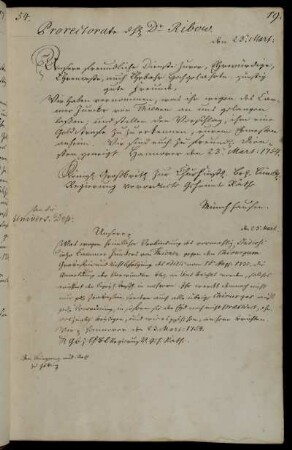 Übersendung eines Schreibens zum Fall des Kammerjunkers von Thienen und des Chirurgen Grabenstein; Vereidigung der noch nicht vereidigten Chirurgen auf das Edikt vom 16. August 1735.
