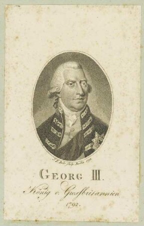 Bildnis des Georg III.