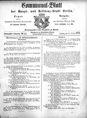 1879,42: No. 42, 19. Oktober 1879