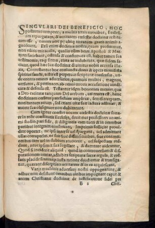 Singulari Dei Beneficio, Hoc postremo tempore, a multis tetris erroribus, Ecclesiam repurgatam ...