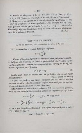 QUESTIONS DE LICENCE.