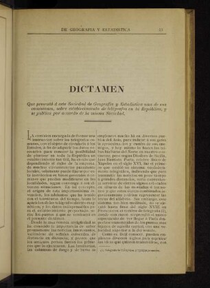 Dictamen