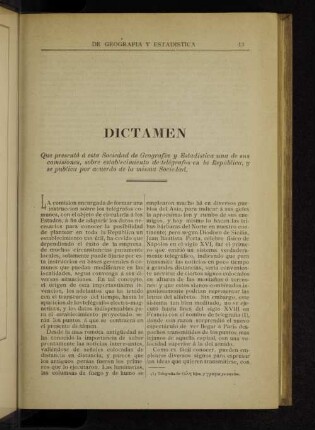 Dictamen